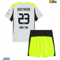 Borussia Dortmund Emre Can #23 Bortedraktsett Barn 2025-26 Kortermet (+ Korte bukser)